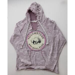 Yellowstone Distressed Hoodie Large